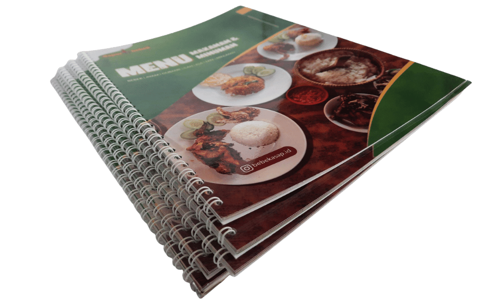 Premium Printed Menu Showcase