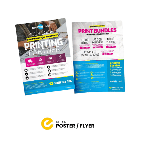 Jasa Desain Poster/Flyer/Pamflet- KILAT 3 JAM
